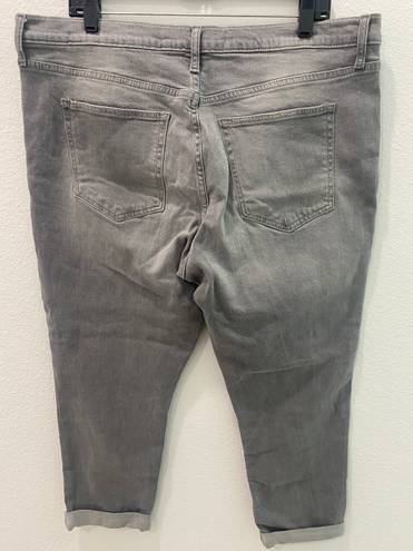 Gap Best Girlfriend Size 33 Gray Jeans