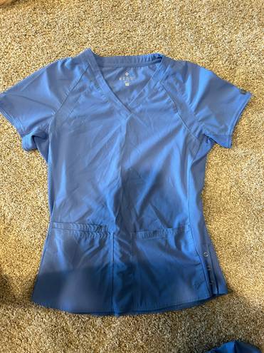 Med Couture Scrub Set Blue Size XS