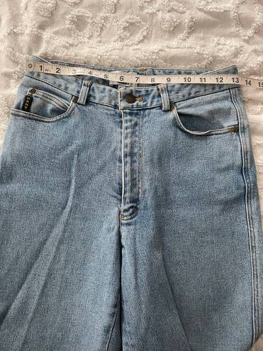 DKNY 80’s Vintage  “In Women We Trust” high rise mom jeans