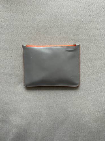 Marc Jacobs Reflective Pouch with Orange Trim