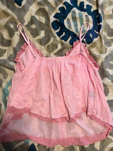 POL Pink Babydoll Tank