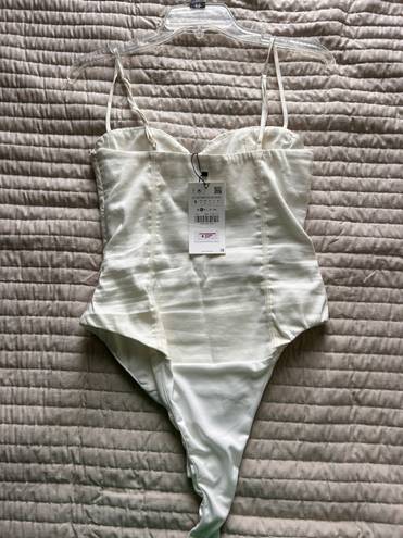 ZARA NWT  Corset Bodysuit