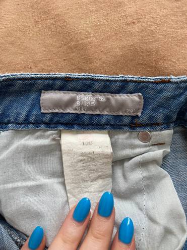 8 Seconds Cropped Jeans Blue Size M