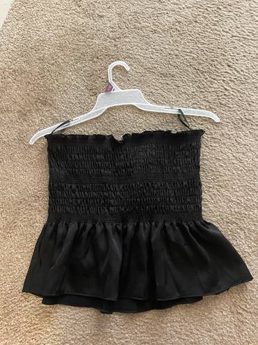 The Pants Store Black boutique strapless top