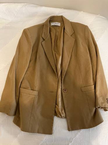 Dumas Tan Blazer Size M