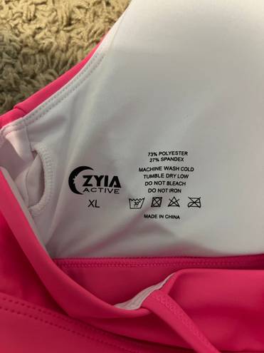 Zyia Hot Pink Sports Bra