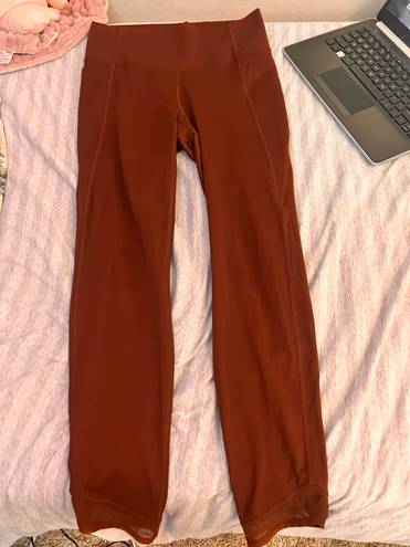 All In Motion Burnt Orange Athletic Leggings