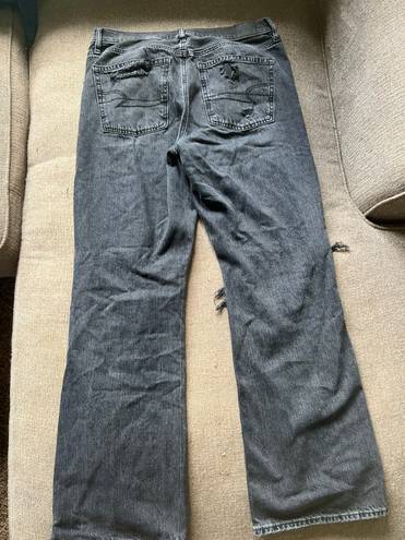 American Eagle Outfitters Black Bootcut Jeans
