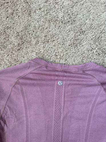 Lululemon Swiftly Tech Short Sleeve Pink sz 6