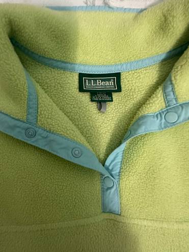 L.L.Bean  Quarter Snap Fleece