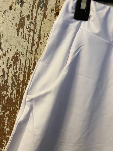 White Skort Tennis Skirt XL