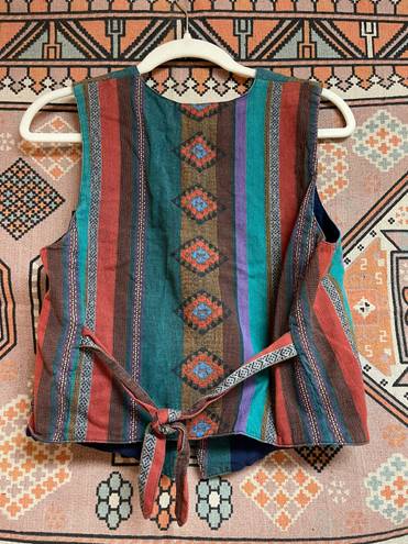 100% Cotton Vintage Western Vest