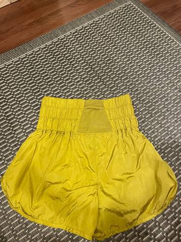 Free People Movement Way Home Shorts in Sparkling Citrus