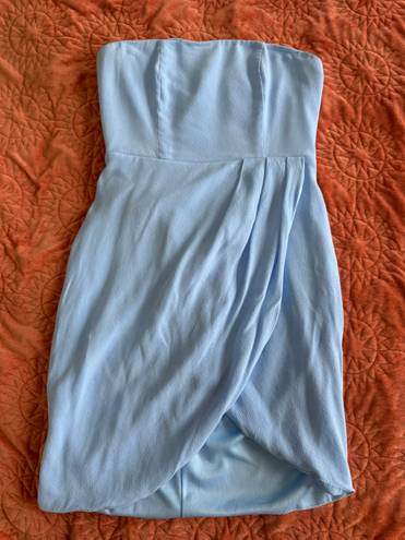 superdown Light Blue Mini Dress