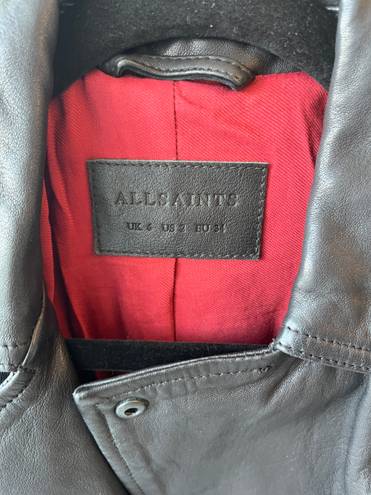 ALLSAINTS Leather Jacket