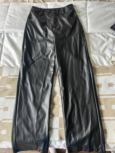 Leather Pants Black Size XS