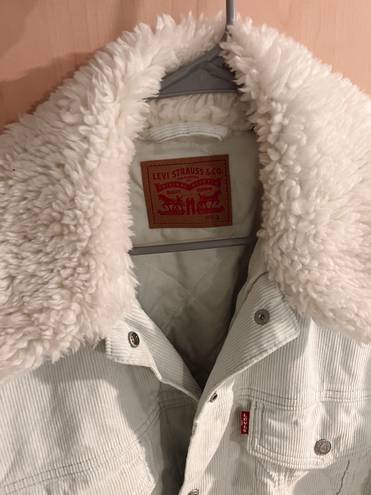 Levi’s Corduroy Sherpa Trucker Jacket