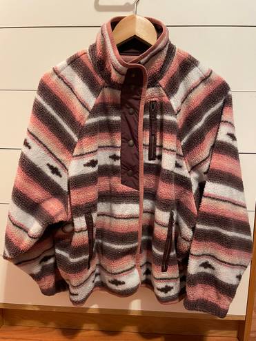 American Eagle Outfitters Fleece Jacket Size S