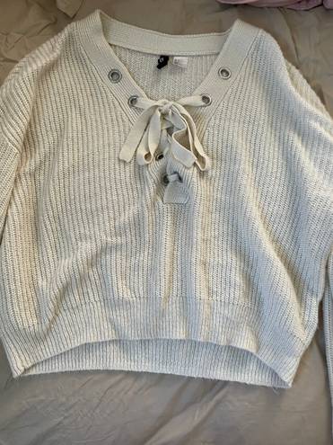 Divided Cute Sweater 