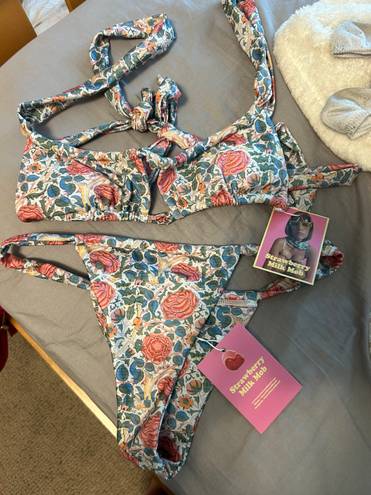 Strawberry Milk Mob Swimsuit Size XS