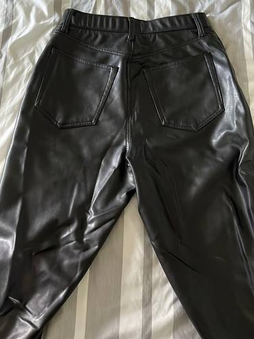 Abercrombie & Fitch Leather Pants Curve Love
