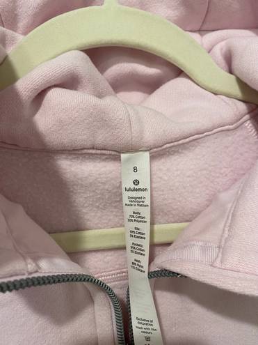 Lululemon Scuba Hoodie Pink Size 8