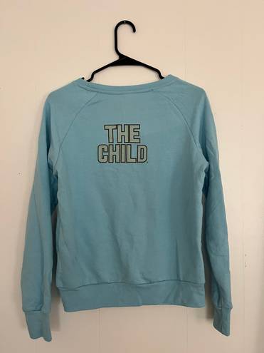 Star Wars The Child Light Blue Crewneck