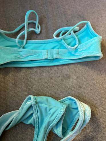 Triangl Blue Velvet  Bikini Size Xxs