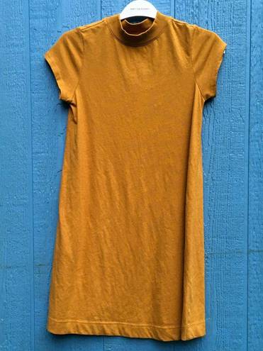 Everlane  Women's Size Small Amber Gold The Weekend Swing Dress