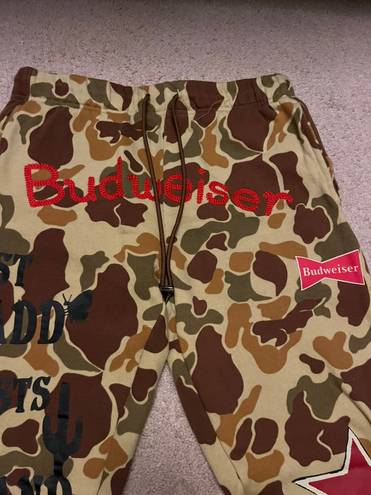 Budweiser Camo Sweat Pants