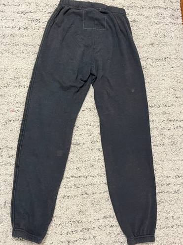 Aviator Nation five stripe charcoal sweatpants