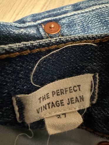 Madewell The Perfect Vintage Jean size 4/27