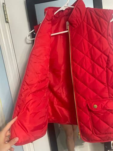 St. John’s Bay Red Puff Vest