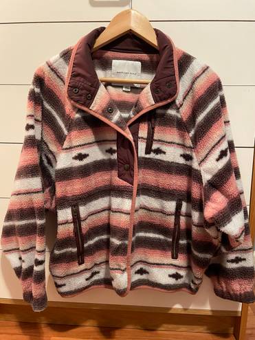 American Eagle Outfitters Fleece Jacket Size S