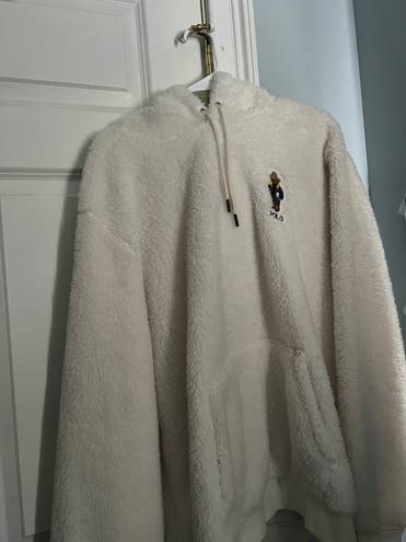 Polo Bear Pile Fleece Hoodie