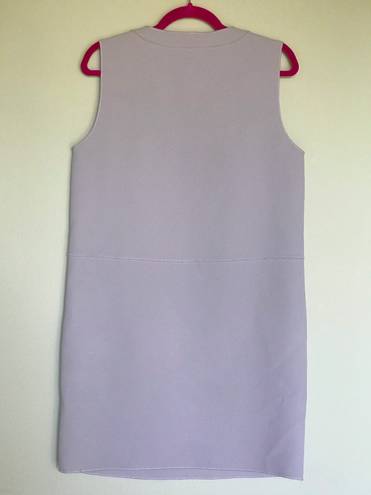 Derek Lam 10 Crosby women’s raised-seam knit lavender sleeveless dress size 8 M