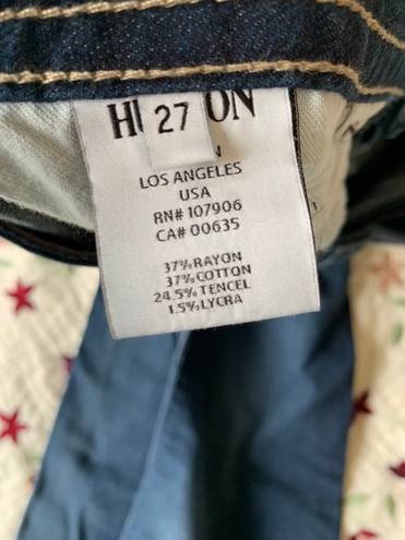 Hudson USA Flare Low-Rise Denim Jeans