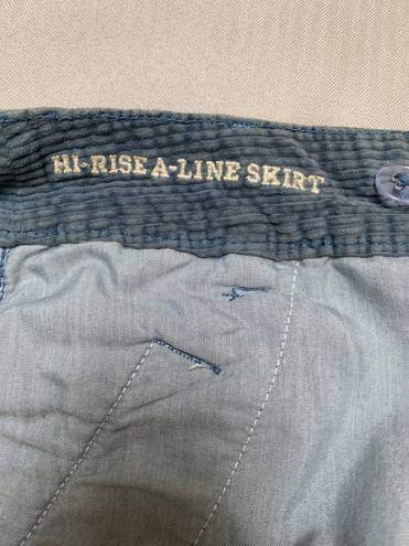 American Eagle Corduroy High Rise Skirt 