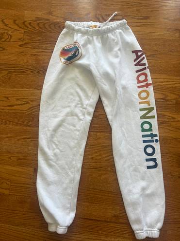 Aviator Nation Sweatpants - White