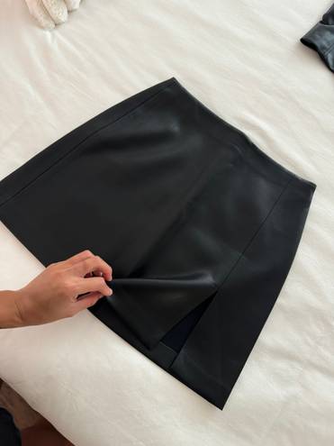 Aritzia Sunday Best Faux Leather Skirt