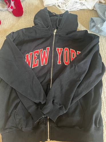 Brandy Melville New York Zip Up