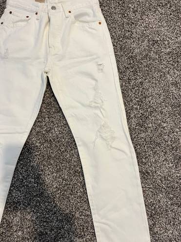 Levi’s White Jeans