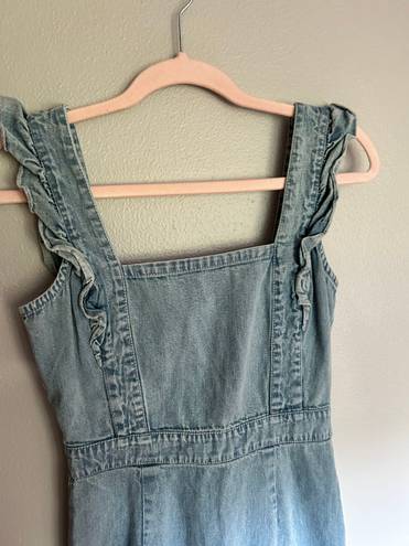 Japna Light Denim Jean Dress 