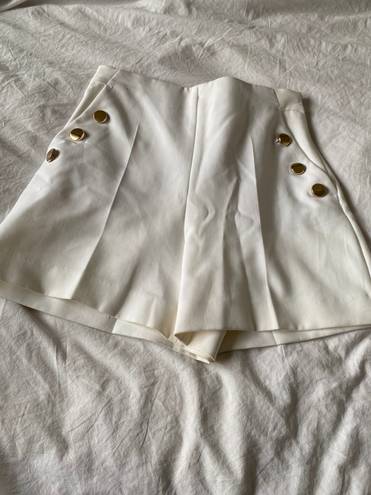 ZARA White Pants Shorts