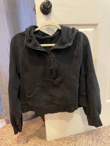 Lululemon  Black Scuba Zip-Up