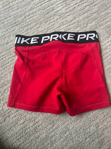 Nike Red Pro Shorts