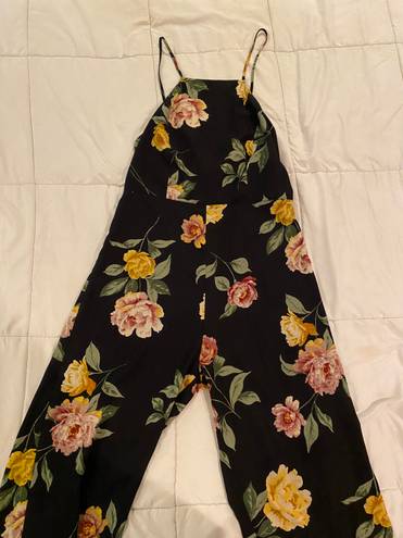 Urban Outfitters Floral Jumpsuit 