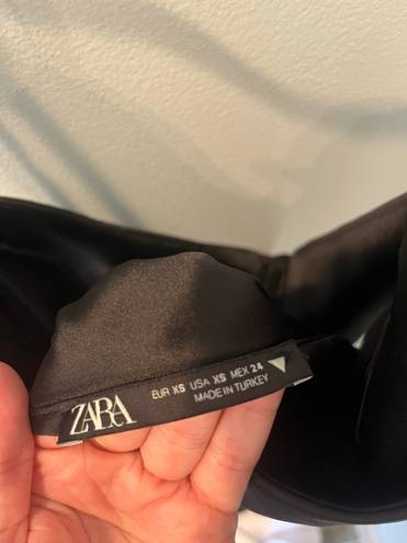 ZARA Satin Mini Dress