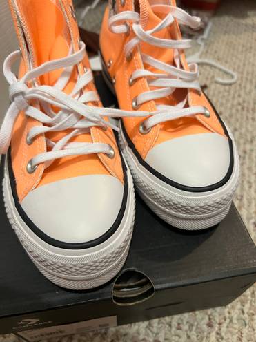 Converse Orange Shoes