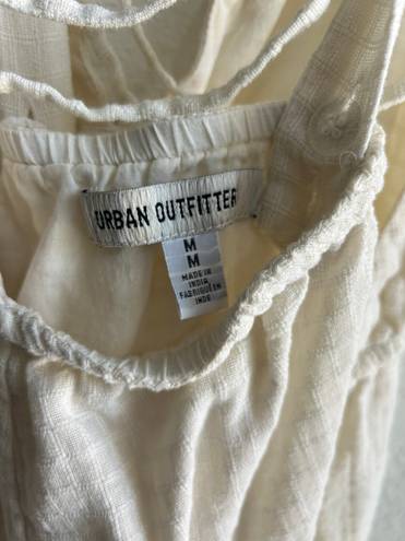 Urban Outfitters Ivory Linen Dress